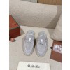 [로로피아나] 스웨이드 바부슈 참스워크 babouche charms walk 블로퍼