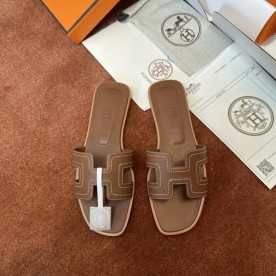 [에르메스] 여성 오란 (ORAN) 슬리퍼