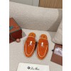 [로로피아나] 스웨이드 바부슈 참스워크 babouche charms walk 블로퍼