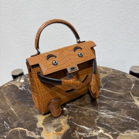 HERMES KELLYDOLL ALLIGATOR CROCODILE
