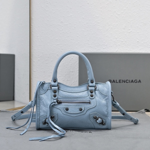 [발렌시아가] CITY NANO 파우치 체인 숄더백