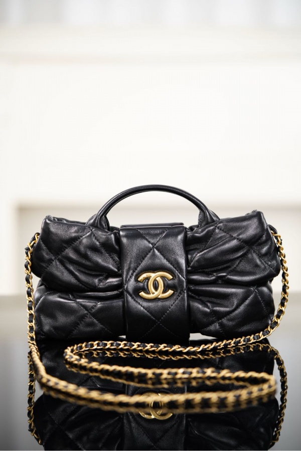 [샤넬] 신상 25K 미니 리본 보우백