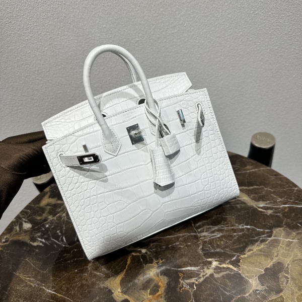 실사 [에르메스] 엘리게이터 버킨 백 HERMES BIRKIN20 SELLIER